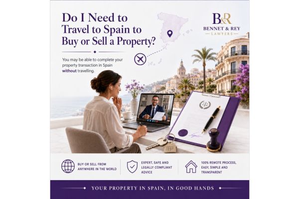 Do I Need to Travel to Spain to Buy or Sell a Property?