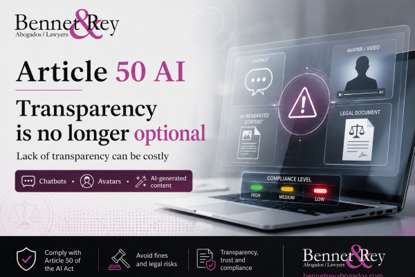 Article 50 of the EU AI Act: transparency is no longer optional